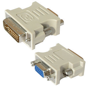 ראש מתאם VGA female / DVI male