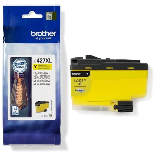מיכל דיו מקורי LC427XLY Brother- צהוב