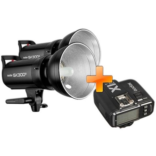 Godox Sk300 Ii Double Kit + X1t