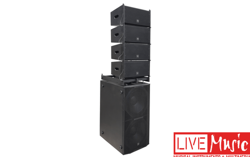 מתקן תלייה / העמדה לרמקולי LINE ARRAY סדרת 21, בצבע שחור, דגם 21G מבית TLA