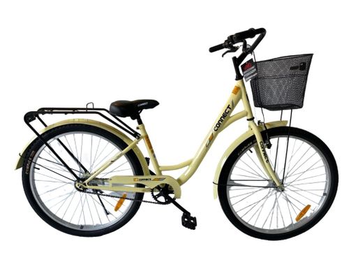 אופניים סיטי קונקט 26 אינץ' עם 7 הילוכים - בז'