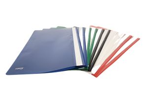 תיקייה חצי שקופה מארז 10 תיקי הגשה חצי שקופים