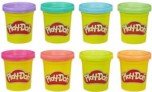 מארז 8 קופסאות בצק בצבעי ניאון