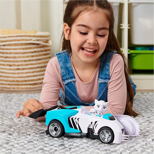 רכב הצלה של רורי החתולה עם דמות של רורי