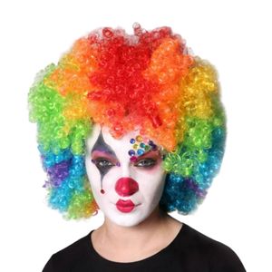 פאת ליצן צבעונית בסגנון אפרו