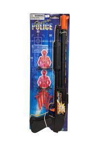 רובה שוטגאן לילדים עם חצים מגומי ומטרות