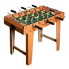 שולחן כדורגל מעץ עם רגלים ו 6 מוטות