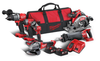 סט דבלין 6 כלים 2 סוללת 5A דגם Milwaukee Dublin Packout Fuel 18V
