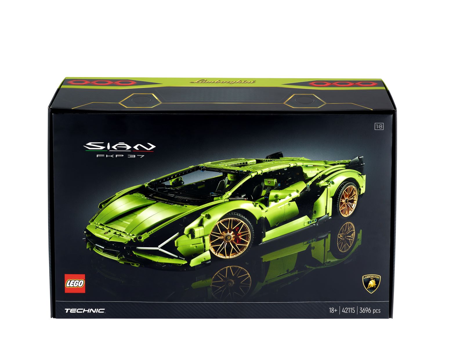 מכונית למבורגיני LEGO Technic 42115 Sian FKP 37