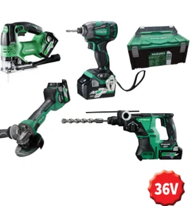 סט כלים נטען 36V: אימפקט+ פטישון +משחזת זווית 5