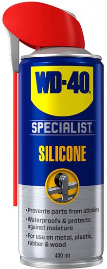 תרסיס WD-40 סיכה סיליקון, 400 מ"ל