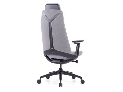 כיסא מנהלות ומנהלים ד״ר גב SENIOR עם משענת ראש