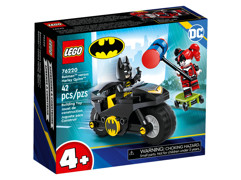 משחק לגו Batman™‎‎‎‎‎ מול Harley Quinn™‎‎‎‎‎ לגילאי 4+