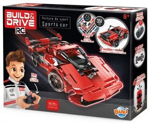 ערכה לבניית 2 רכבי ספורט עם שלט רחוק 351 חלקים
