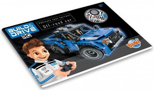 ערכה לבניית 2 רכבי שטח 4X4 עם שלט רחוק 353 חלקים
