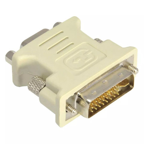 מתאם DVI 24+5 זכר לחיבור VGA נקבה Gold Touch