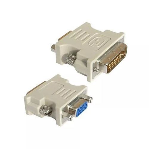 מתאם DVI 24+5 זכר לחיבור VGA נקבה Gold Touch