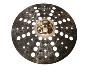 מצילת קראש עם חורים 18" מסדרת STARBURST דגם SCR-MH18 מבית MASTERWORK