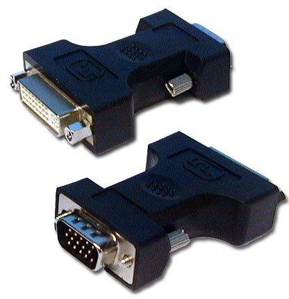 ראש מתאם VGA male / DVI female