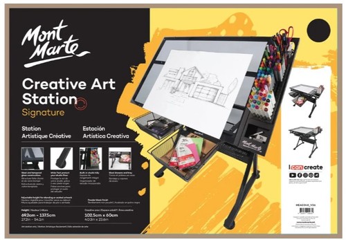 כן ציור זכוכית   MONT MARTECreative Art Station