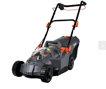 מכסחת דשא נטענת 40V Brushless 350W 370mm כולל סוללה 2.5Ah ומטען מהיר