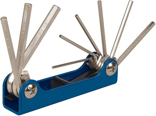 סט מפתח אלן אולר  טורקס 9 יחידות  TRUPER 15563