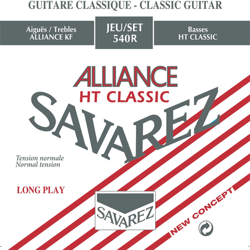 סט מיתרים לגיטרה קלאסית SAVAREZ 540R