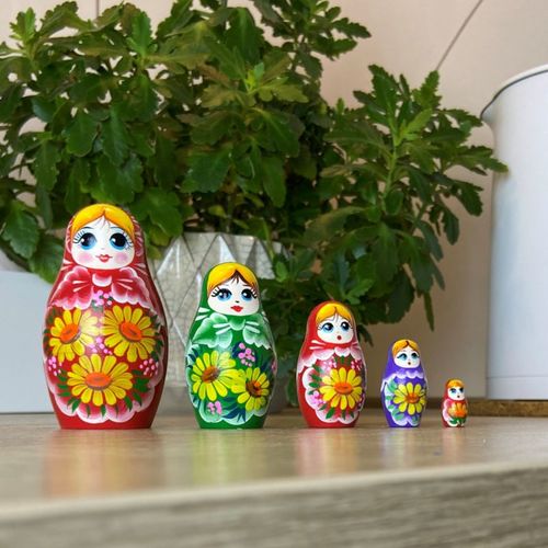בבושקה מטריושקה מקורית 5 חלקים 5066