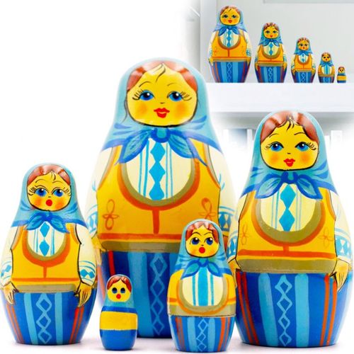בבושקה מטריושקה מקורית 5 חלקים 5053