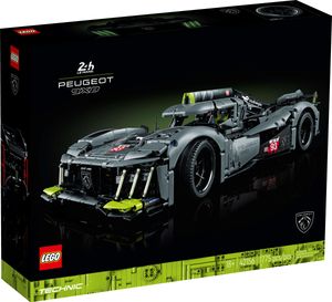 לגו - 42156 PEUGEOT 9X8 24H Le Mans Hybrid Hypercar LEGO