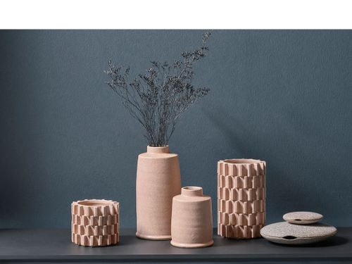 אגרטל קרמיקה Shell - ניוד Villa Collection