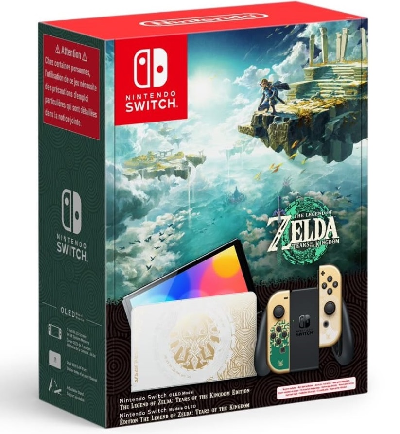 Nintendo Switch (דגם OLED) – מהדורת The Legend of Zelda: Tears of the Kingdom