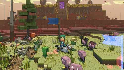 משחק לנינטנדו Minecraft Legends Deluxe Edition