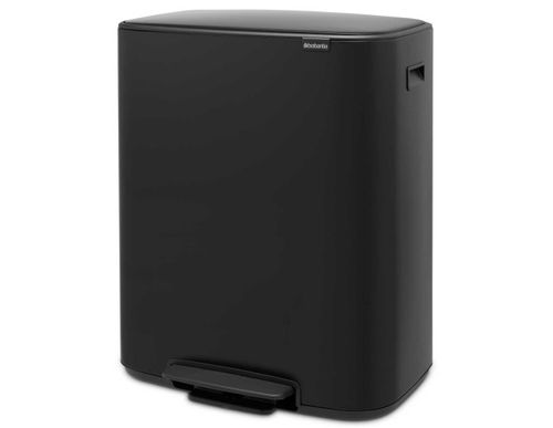 פח פדל הפרדה 30 + 30 ליטר, שחור ברבנטיה | Brabantia Bo