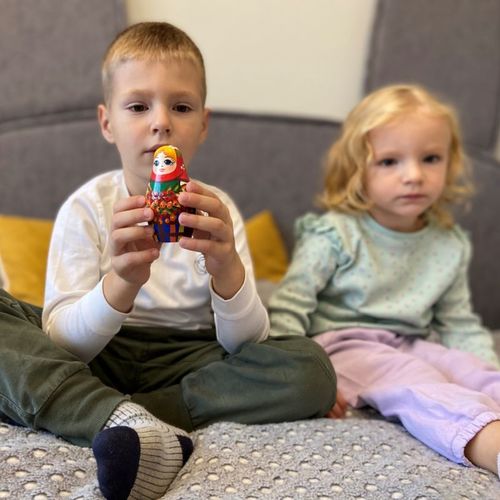 בבושקה מטריושקה מקורית 5 חלקים 5040