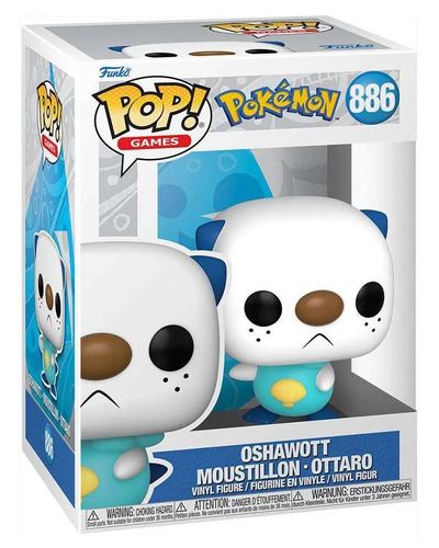 בובת פאנקו פופ POP Games: Pokemon- Oshawott(EMEA) אושווט פוקימון