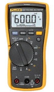Fluke 117 – רב מודד לחשמלאים