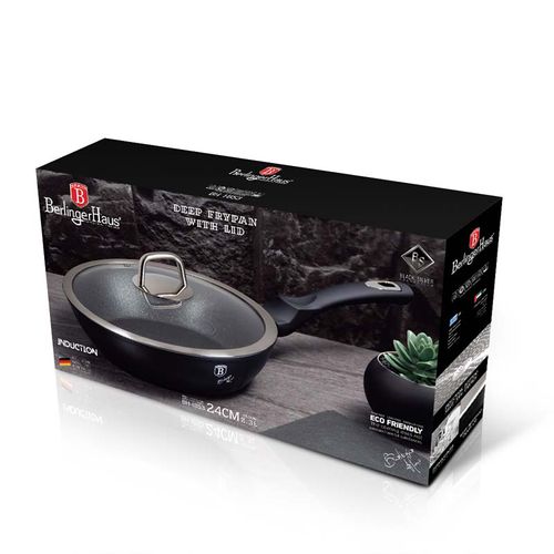  מחבת איכותית עמוקה BERLINGERHAUS Black silver BH-1853 