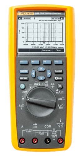 Fluke 289 - רב מודד אוגר נתונים TRUE-rms