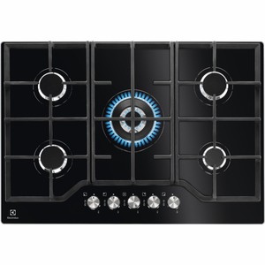 כיריים גז 5 להבות Electrolux דגם KGG7536K שחור