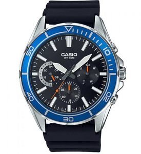 CASIO MTD-320-1A גברים צלילה מחוגים זוהרים