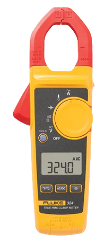 Fluke 324 – צבת זרם עם טמפרטורה 400A AC True Rms