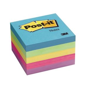 פתקיות ממו צבעוניות POST-IT 654UC (500 דף)