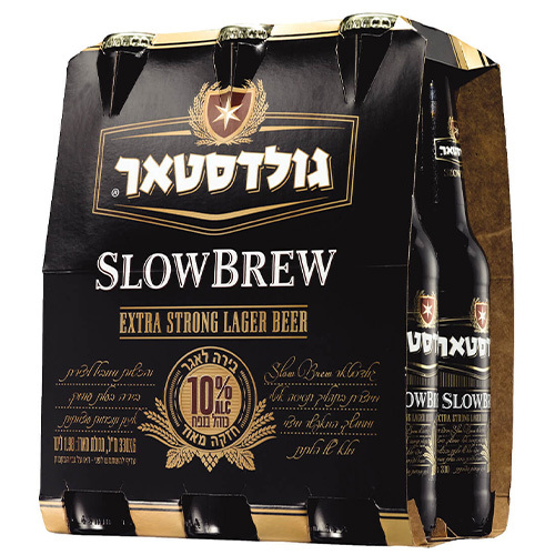 בירה גולדסטאר סלואו ברואו 330 מ