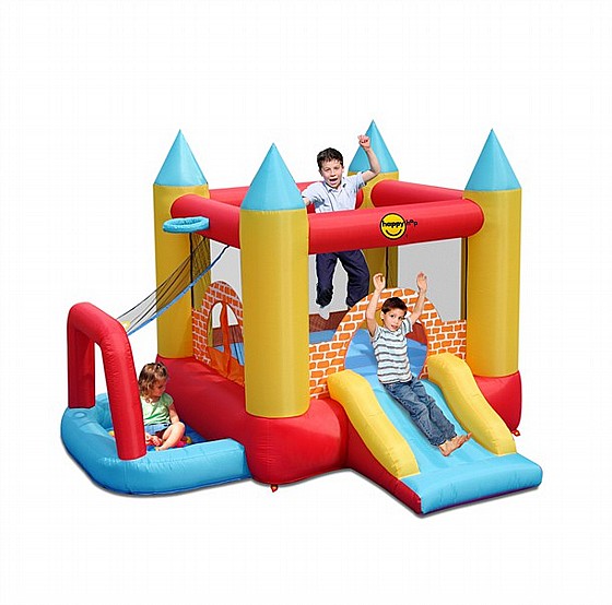מתקן קפיצה מתקן קפיצה טירה כולל 4 תחנות 9114 Happy Hop