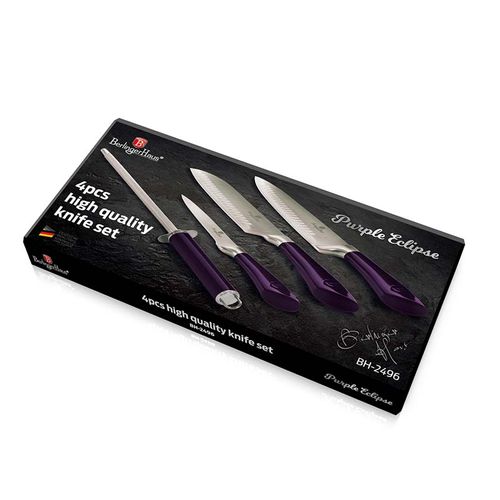 תמונת מוצר נוספת סט 4 סכינים איכותיים BERLINGERHAUS Purple BH-2496