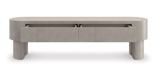  מזנון אובלי BOWIE TV CONSOLE