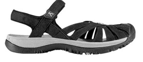 סנדלי KEEN Rose - נשים בצבע שחור