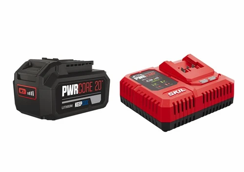 סוללה 20V 4.0Ah בטכנולוגיית Keep Cool + מטען מהיר 6.0A במארז דגם BC1E3111AA יצרן SKIL