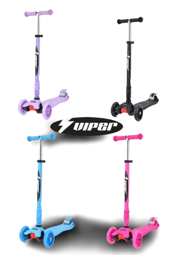 קורקינט לילדים Viper Kids גילאים 7-3 - כחול